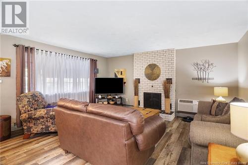 135 Beechwood Crescent, Fredericton, NB - Indoor Photo Showing Living Room With Fireplace