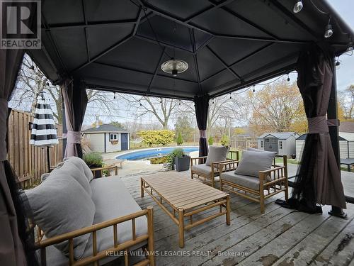 848 Florell Drive, Oshawa, ON - Outdoor With Deck Patio Veranda With Exterior