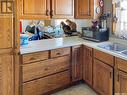 Stewart Acreage, Cut Knife Rm No. 439, SK  - Indoor Photo Showing Kitchen With Double Sink 