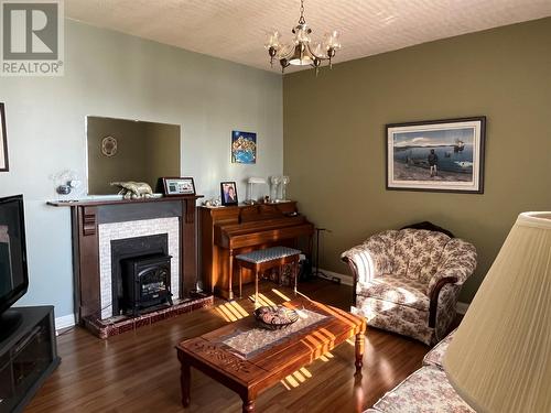 1 Captain Franks Lane, Carbonear, NL - Indoor Photo Showing Living Room With Fireplace