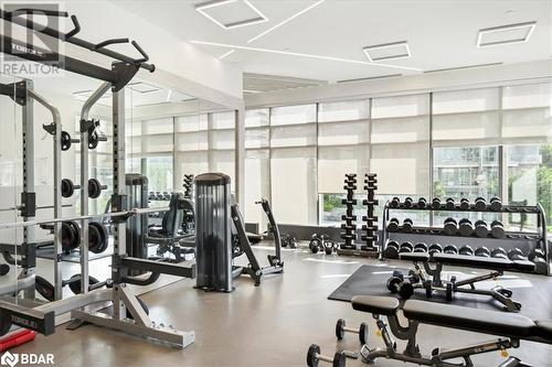 Workout area with a healthy amount of sunlight - 15 Brunel Court Unit# 201, Toronto, ON 