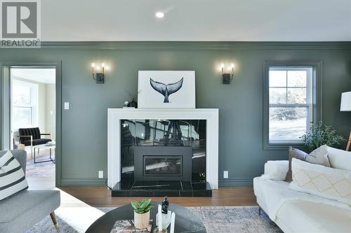 25 Janeway Place, St. John'S, NL - Indoor Photo Showing Living Room With Fireplace