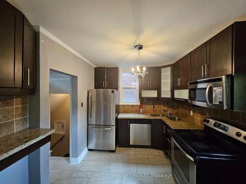 319 Lawrence Ave W, Toronto, ON - Indoor Photo Showing Kitchen With Stainless Steel Kitchen