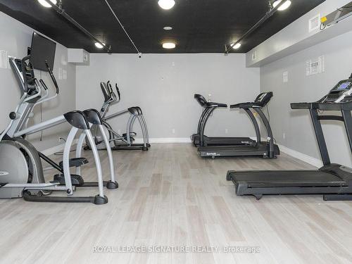 10H-6 Rosebank Dr S, Toronto, ON - Indoor Photo Showing Gym Room