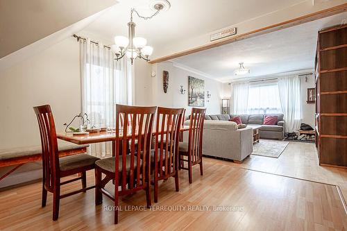 12 Chauncey Ave, Toronto, ON - Indoor Photo Showing Dining Room