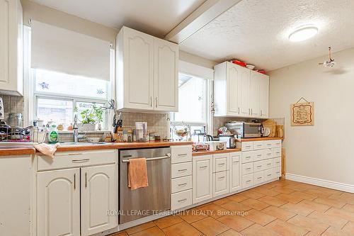 12 Chauncey Ave, Toronto, ON - Indoor Photo Showing Kitchen With Double Sink