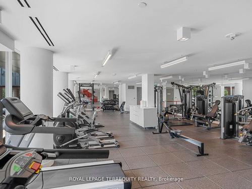 1808-120 Parliament St, Toronto, ON - Indoor Photo Showing Gym Room