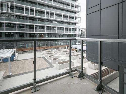 502 - 225 Sumach Street, Toronto, ON - Outdoor With Balcony