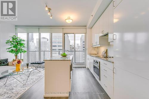 2310 - 426 University Avenue, Toronto, ON - Indoor Photo Showing Kitchen With Upgraded Kitchen