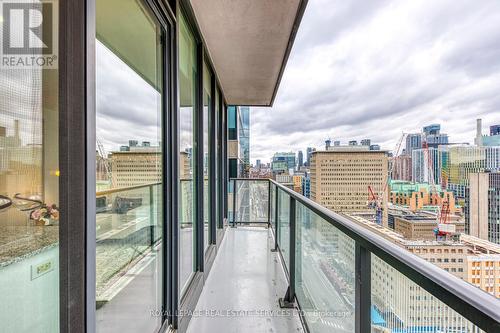 2310 - 426 University Avenue, Toronto, ON - Outdoor With Balcony With Exterior