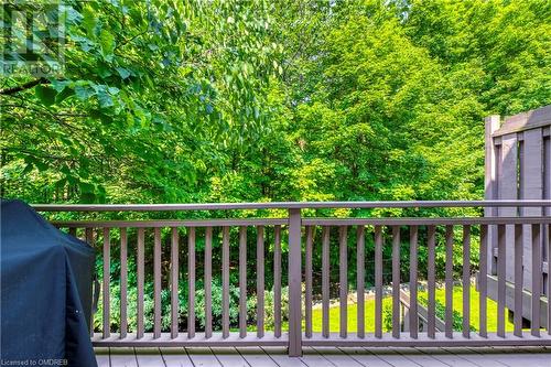 Deck with area for grilling - 2303 Hill Ridge Court Unit# 10, Oakville, ON 