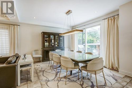 15 Lady Bianca Court, Vaughan, ON - Indoor Photo Showing Dining Room