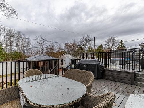 Cour - 1580 Rue Pinard, Longueuil (Saint-Hubert), QC - Outdoor With Deck Patio Veranda With Exterior