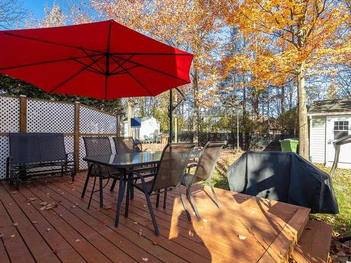 Terrasse - 1100 Rue Paul-Desruisseaux, Sherbrooke (Les Nations), QC - Outdoor With Deck Patio Veranda