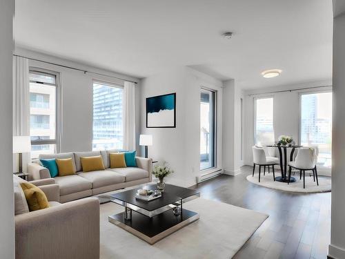 Interior - 652-101 Rue Peel, Montréal (Le Sud-Ouest), QC - Indoor Photo Showing Living Room