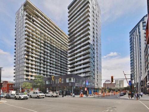 Frontage - 652-101 Rue Peel, Montréal (Le Sud-Ouest), QC - Outdoor With Balcony With Facade