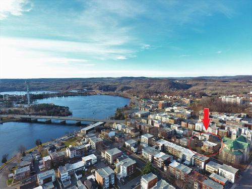 Photo aÃ©rienne - 552  - 562 2E Rue De La Pointe, Shawinigan, QC - Outdoor With Body Of Water With View