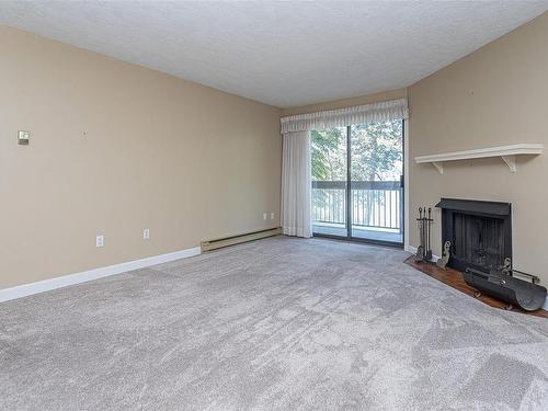 209-79 Gorge Rd West, Saanich, BC - Indoor With Fireplace