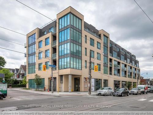 505-495 Logan Ave, Toronto, ON - Outdoor With Facade