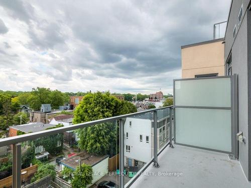 505-495 Logan Ave, Toronto, ON - Outdoor With Balcony With Exterior