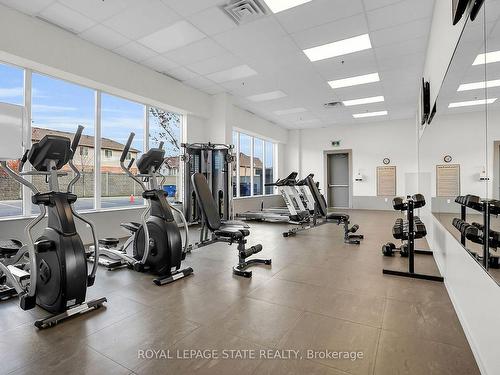 614-550 North Service Rd, Grimsby, ON - Indoor Photo Showing Gym Room