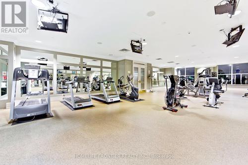 815 - 25 Kingsbridge Garden Circle, Mississauga, ON - Indoor Photo Showing Gym Room