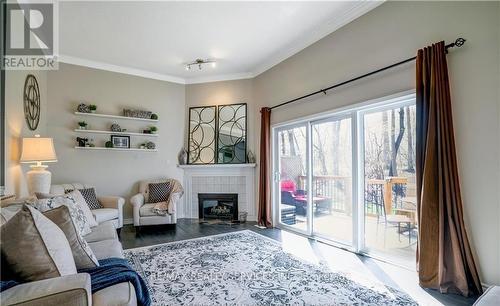 70 Glenroy Road, London, ON - Indoor Photo Showing Living Room With Fireplace