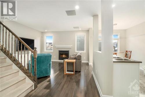 603 Capuchon Way, Ottawa, ON - Indoor With Fireplace