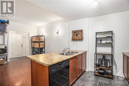 165 Waterbridge Drive Unit#2, Ottawa, ON - Indoor Photo Showing Kitchen With Double Sink