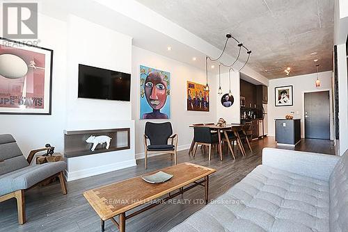 N304 - 116 George Street, Toronto, ON - Indoor Photo Showing Living Room With Fireplace