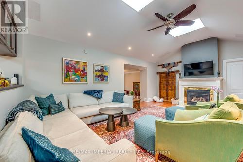 146 Trelawn Avenue, Oakville, ON - Indoor Photo Showing Living Room With Fireplace