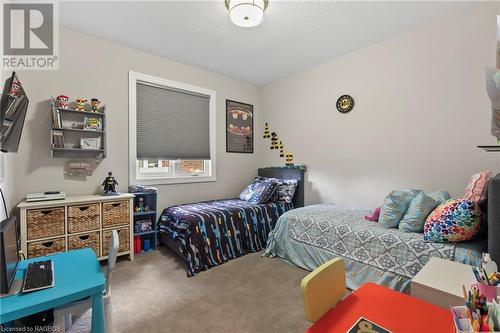 Bedroom with carpet floors - 466 Normanton Street, Port Elgin, ON - Indoor Photo Showing Bedroom