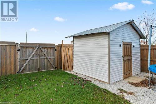 View of outdoor structure with a yard - 466 Normanton Street, Port Elgin, ON - Outdoor With Exterior