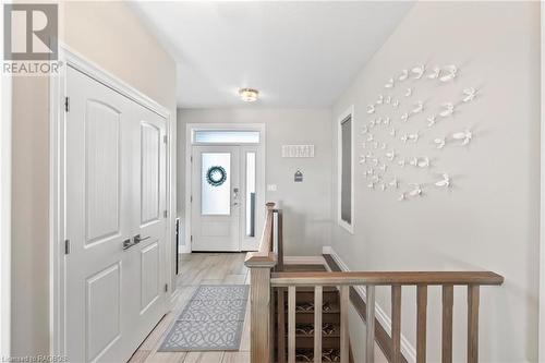 Entryway with light hardwood / wood-style flooring - 466 Normanton Street, Port Elgin, ON - Indoor Photo Showing Other Room