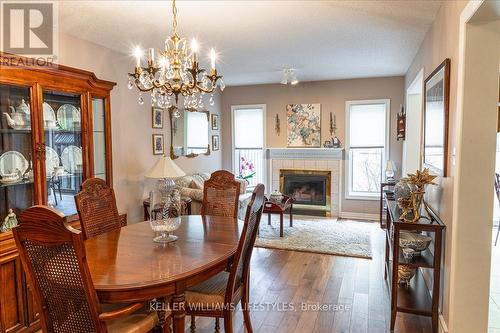 29 - 1478 Adelaide Street, London, ON - Indoor Photo Showing Dining Room With Fireplace