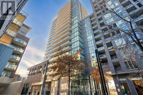 2103 - 20 Minowan Miikan Lane, Toronto, ON - Outdoor With Balcony With Facade