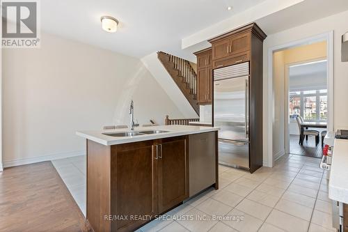 39 New Yorkton Avenue, Markham, ON - Indoor Photo Showing Kitchen With Double Sink