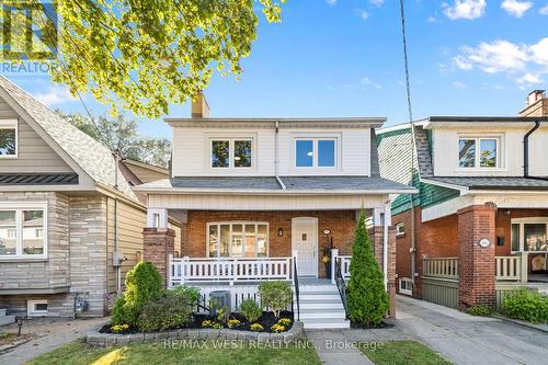 100 Runnymede Road, Toronto, ON - Outdoor With Deck Patio Veranda With Facade