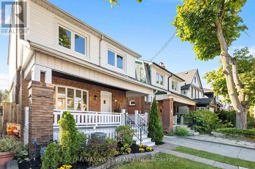 100 Runnymede Road, Toronto, ON - Outdoor With Deck Patio Veranda With Facade