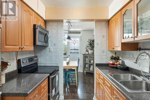 201 - 5 Frith Road, Toronto, ON - Indoor Photo Showing Kitchen With Double Sink