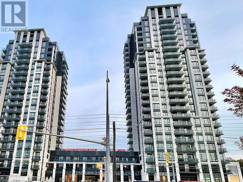 1906 - 202 Burnhamthorpe Road E, Mississauga, ON - Outdoor With Balcony With Facade