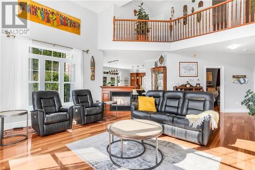 701 Fox Run Road, Hawkesbury, ON - Indoor Photo Showing Living Room With Fireplace