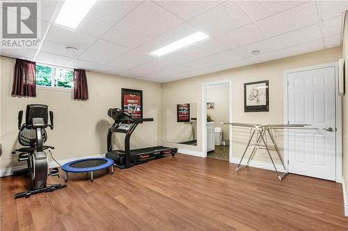 701 Fox Run Road, Hawkesbury, ON - Indoor Photo Showing Gym Room