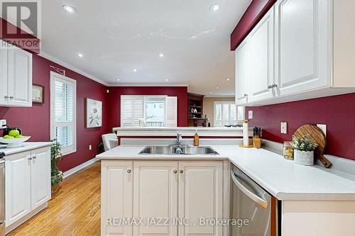 3396 Garrard Road, Whitby (Rolling Acres), ON - Indoor Photo Showing Kitchen With Double Sink