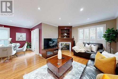 3396 Garrard Road, Whitby (Rolling Acres), ON - Indoor Photo Showing Living Room With Fireplace