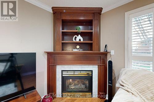 3396 Garrard Road, Whitby (Rolling Acres), ON - Indoor Photo Showing Living Room With Fireplace