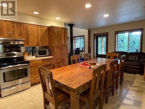 1910 Hulme Creek Road, Rock Creek, BC - Indoor Photo Showing Dining Room