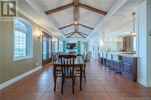 1602 Queen Elizabeth Drive, Bathurst, NB - Indoor Photo Showing Dining Room