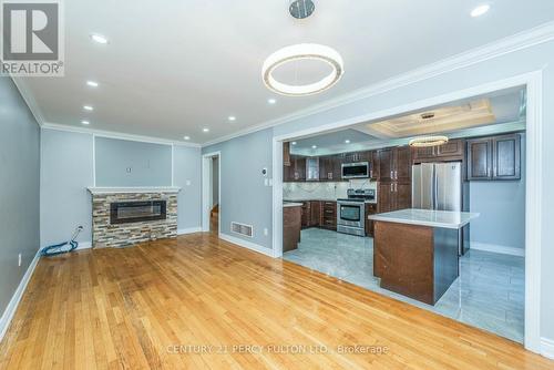 14 Sewells Lane, Brampton, ON - Indoor With Fireplace