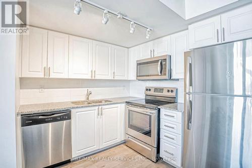 1006 - 3091 Dufferin Street, Toronto, ON - Indoor Photo Showing Kitchen With Stainless Steel Kitchen With Double Sink